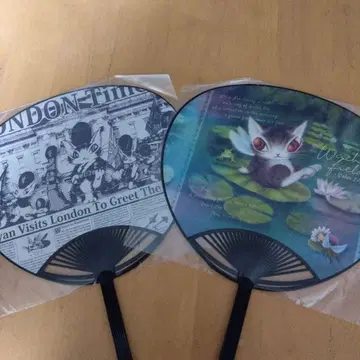 와치필드 다얀 부채 2개 세트