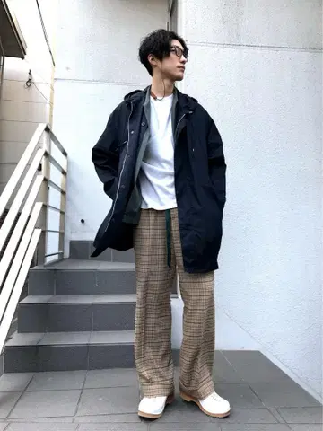 AURALEE 실크 서머 트위드 슬랙스 18aw