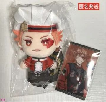 트위스테 메탈 클리어 카드 봉제 인형 키링 마스터 셰프 에이스