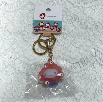 산리오 미야쿠미야쿠 콜라보 클리어 키링 시나모롤