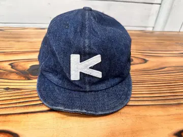 KAVU 데님 캡 K 자수