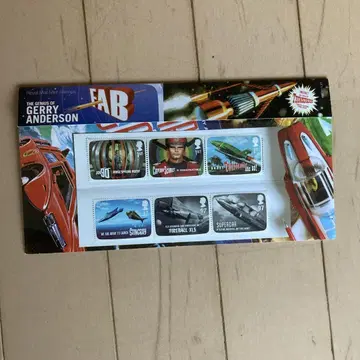 Gerry Anderson & Thunderbirds 스탬프 세트