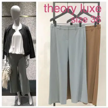 띠어리 럭스 Theoryluxe 스트레이트 크롭 팬츠 36