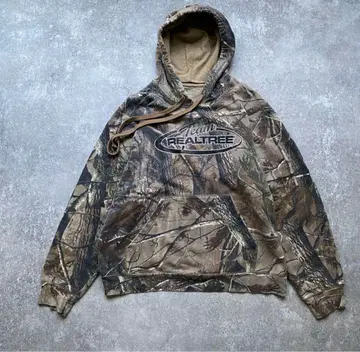 REALTREE 리얼트리 후드티 카모플라주 올 패턴 카모플라쥬 풀오버