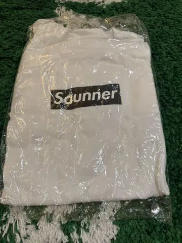 Scunner 로고 프린트 롱 T XXL 화이트