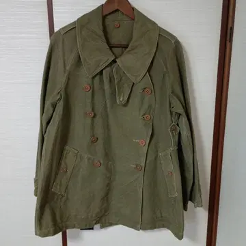 30s 40s 프랑스군 M38 모터 사이클 코트 사이즈 2