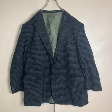 USA 수입 레트로 빈티지감 테일러드 자켓 격자 무늬