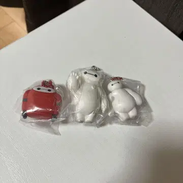 베이맥스 키링 3개 세트 캡슐 토이