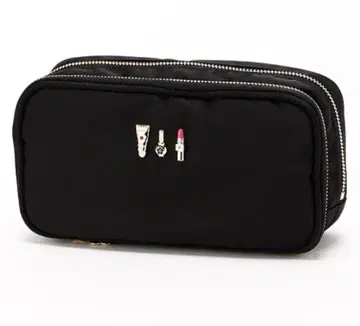 MARY QUANT 3COSMETICS2 W 지퍼 파우치
