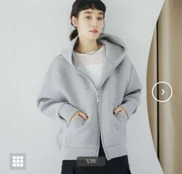 [ 새상품 ] 두아르카이브 WZIP 본딩 BIG 후드티
