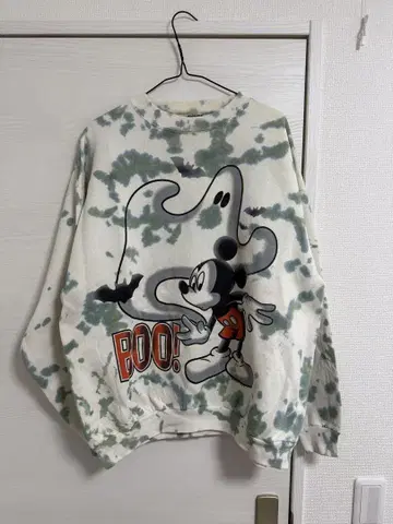 90's Made in USA MICKEY 맨투맨 타이다이 XL