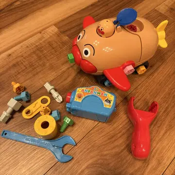 호빵맨 조립 DIY 날아라 코펀치! 나사나사 호빵맨 호