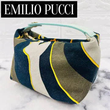 [ 레어 ] PUCCI 에밀리오 푸치 핸드백 파우치 클러치백 멀티