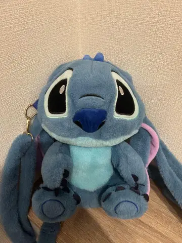 스티치 봉제 인형 백팩