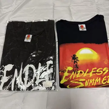 B'z 2013 투어 ENDLESS SUMMER T셔츠 M & 탱크탑