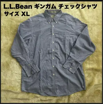 [ USED ] L.L.Bean 깅엄 체크 셔츠 XL 사이즈