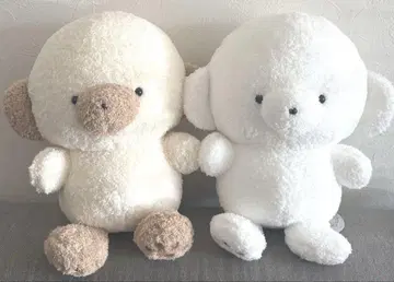 미사용 새상품 죠세마루 라떼 BIG 봉제 인형 2종 세트 2