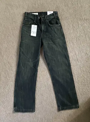 ZARA 릴랙스핏 다크 데님