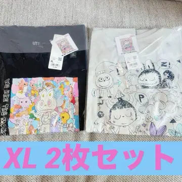 UNIQLO POPMART UT 러브브 유니클로 XL 2개 세트