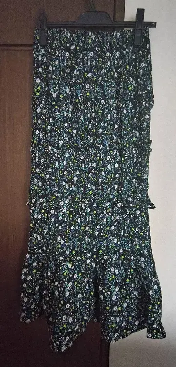 MOUSSY 개더 머메이드 스커트