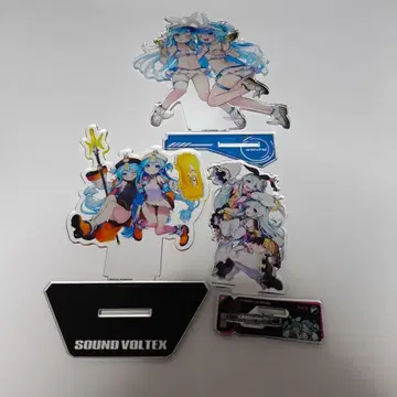 SOUND VOLTEX SDVX 볼테 니아노아 아크릴 스탠드 세트