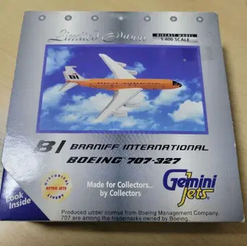 Gemini Jets 브라니프 Boeing 707-320 1/400