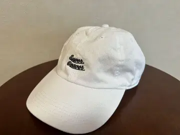 SUPER BEAVER 화이트 캡 모자