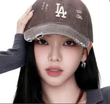 공식 한국 한정판 aespa 에스파 카리나 캡 모자 MLB Cap