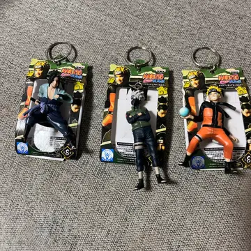 나루토 돌풍전 키링 3개 세트