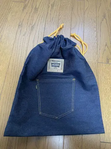 새상품급 DENIM HEADS 데님 수납 봉투 복조리