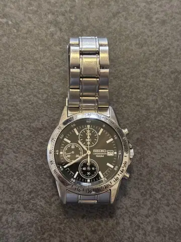 SEIKO 손목시계 7T92-0DW0 크로노그래프