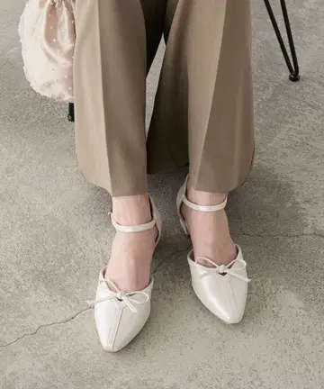 [forksy.] [포멀 대응] 스틸레토 리본 펌프스 L 사이즈