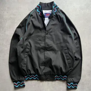 90s ASW 블루종 네이티브 자켓 USA제 빈티지