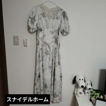 SNDEL HOME 꽃무늬 롱 원피스