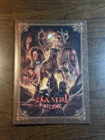 hu 사슴 좀비 [ BAMBI THE RECKONING ] 팜플렛