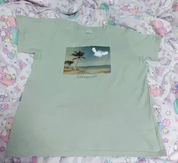 시나몬 T셔츠 벨루나 니센 스마일랜드 빅 사이즈