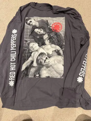 RED HOT CHILI PEPPERS 긴팔 티셔츠 XL