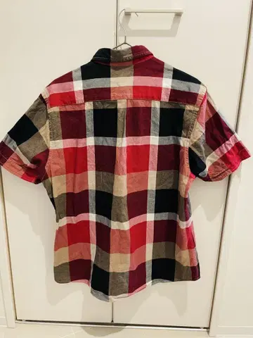 BLACK LABEL CRESTBRIDGE 반팔 체크 셔츠