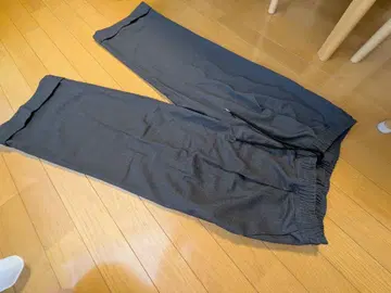OY 와이드 팬츠 그레이 포켓 부착