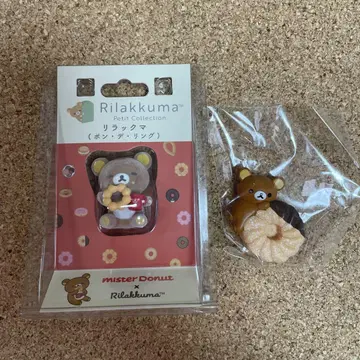 리락쿠마 미스터 도넛 마그넷 쁘띠 마스코트
