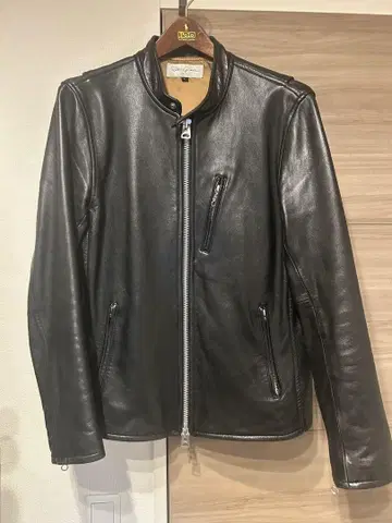 레트로 그레이 라이더 자켓