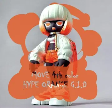 emDASH MOVE 4th color HYPE ORANGE G.I.D