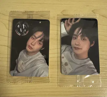 ZB1 김지웅 매장 혜택 트레이딩 카드 2종 Ktown4u 케타포