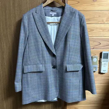 체크 자켓