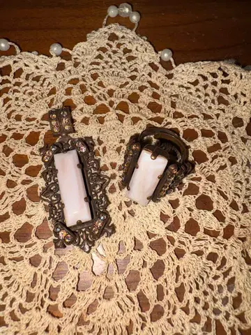 jacqueline singh paris 빈티지풍 펜던트 반지 세트