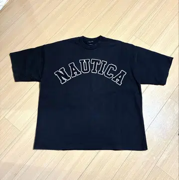 NAUTICA 'TOO HEAVY' Arch Logo S/S Tee