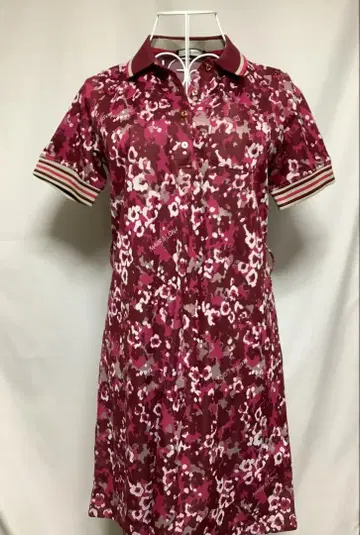 MARK&LONA 꽃무늬 폴로 원피스