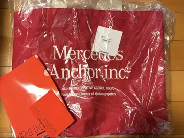 Mercedes Anchor inc. V-day 토트 레드 토트