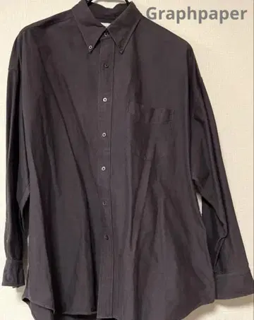 GRAPHPAPER Oxford Oversized B.D Shirt