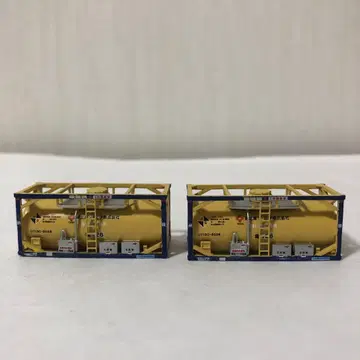 N게이지 탱크 컨테이너 UT13C (파랑 프레임) 2개 세트